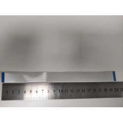 Cablu panglica AWM 20634 80C 60V VW-1, 0.5mm latime intre pini, 34 pini fata fata, 20cm lungime