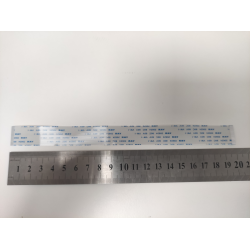 Cablu panglica AWM 20634 80C 60V VW-1, 0.5mm latime intre pini, 34 pini fata fata, 20cm lungime