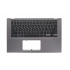 Carcasa superioara cu tastatura palmrest Laptop, Asus, VivoBook 14 X412F, X412FA, X412FAC, X412FAG, X412FJ, X412FJC, 90NB0KP2-R32UI1, 13NB0KP2AP0421, 13N1-7BA0A21, 13NB0KP0M02XII, X412UA-1G, iluminata, gri, layout US