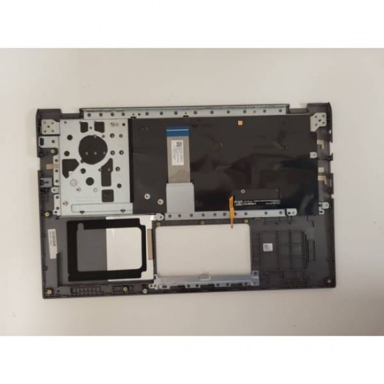 Carcasa superioara cu tastatura palmrest Laptop, Asus, VivoBook 14 X412F, X412FA, X412FAC, X412FAG, X412FJ, X412FJC, 90NB0KP2-R32UI1, 13NB0KP2AP0421, 13N1-7BA0A21, 13NB0KP0M02XII, X412UA-1G, iluminata, gri, layout US