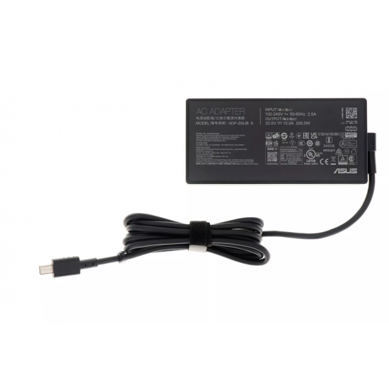 Incarcator Laptop Gaming, Asus, Asus Zephyrus G14 GA403W, GA403WM, GA403WP, GA403WR, GA403WW, 0A001-01121500, ADP-200JB K, 20V, 10A, 200W, mufa tip USB, 8.0x4.0mm