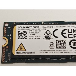 Solid State Drive (SSD) Kioxia, XG8 1TB, PCIe 4.0 x 4, NVMe M.2, KXG80ZNV1T02, 7000 MB/s, 5600 MB/s, Laptop/Desktop