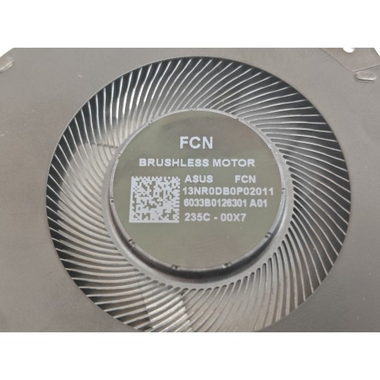 Cooler procesor Laptop Gaming, Asus, ROG Strix Scar 17 G733P, G733PY, G733PYV, G733PZ, G733PZR, 13NR0DB0P02011, 13NR080P03011, DFSCL42P16593J-FQTG, 6033B0126301, DFSCL42P165937-FPMF, 6033B0114201, 12V, 0.60A, CPU