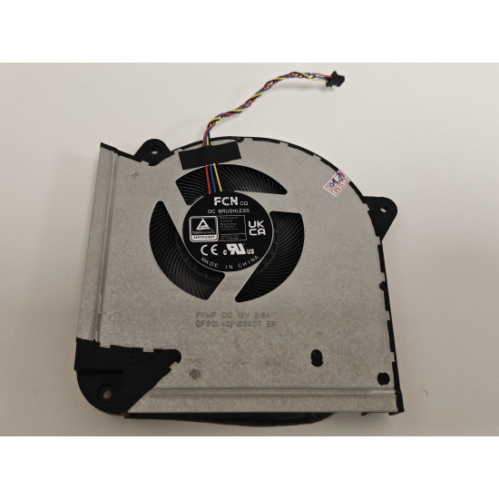 Cooler procesor Laptop Gaming, Asus, ROG Strix Scar 17 G733P, G733PY, G733PYV, G733PZ, G733PZR, 13NR0DB0P02011, 13NR080P03011, DFSCL42P16593J-FQTG, 6033B0126301, DFSCL42P165937-FPMF, 6033B0114201, 12V, 0.60A, CPU