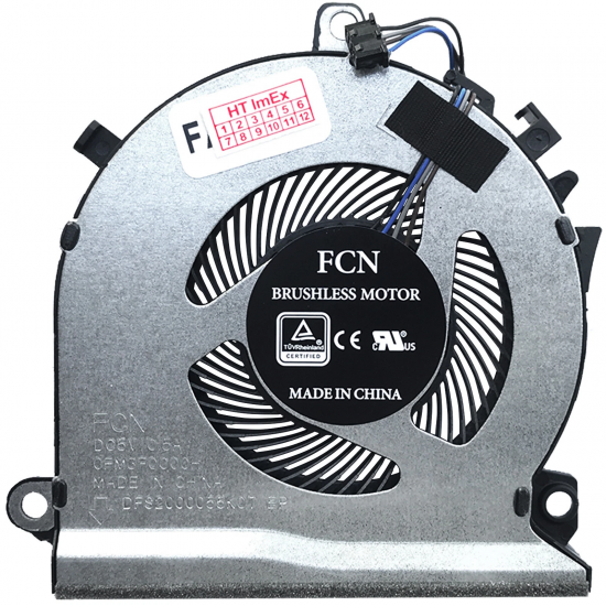Cooler Laptop Gaming, HP, Pavilion 15-EC, 16-A, 16T-A, L72702-001, L77558-001, L77560-001, EG75070S1-C640-S9A, DFS2000055K0T, 0FM3F000H