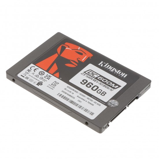 Solid State Drive (SSD) Kingston DC600M, 960GB, 2.5