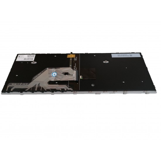 Tastatura Laptop, HP, ProBook 640 G4, 645 G4, L00737-001, L00737-D61, L09548-001, iluminata, argintie, layout US