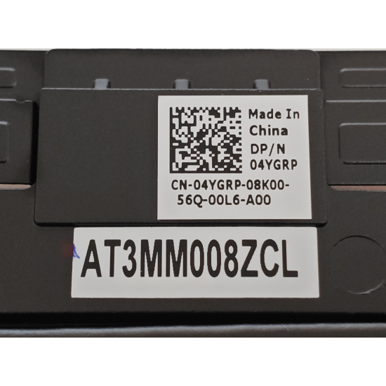 Set coolere Laptop, Dell, Precision 7670, P114F, P114F001, discret graphics, 4YGRP 04YGRP, DV704, 0DV704, AT3MM008ZCL, EG75070S1-C730-S9A, DC28000Y3SL, 5V ,0.42A