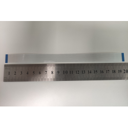 Cablu panglica AWM 20628 80C 60V VW-1, 0.5mm latime intre pini, 28 pini fata fata, 20cm lungime