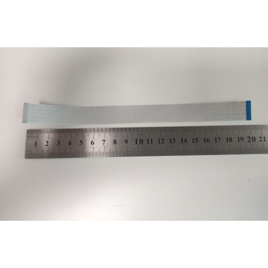 Cablu panglica AWM 20634 80C 60V VW-1, 0.5mm latime intre pini, 34 pini fata verso, 20cm lungime