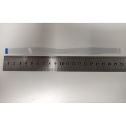 Cablu panglica AWM 20634 80C 60V VW-1, 0.5mm latime intre pini, 18 pini fata verso, 20cm lungime