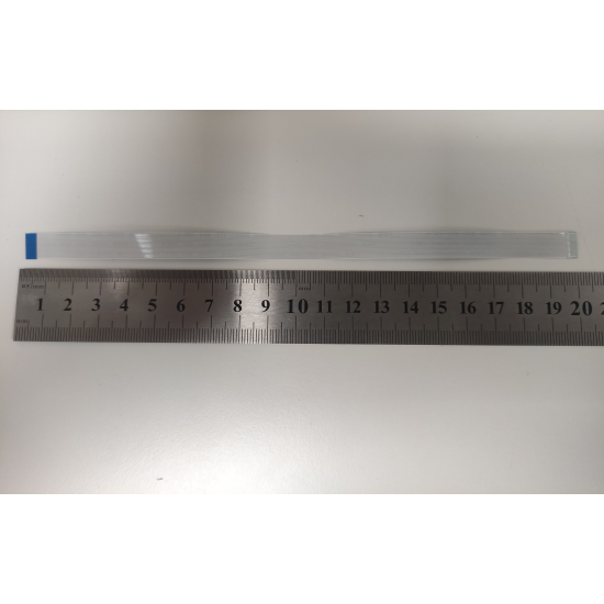 Cablu panglica AWM 20634 80C 60V VW-1, 0.5mm latime intre pini, 18 pini fata verso, 20cm lungime