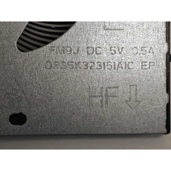 Set coolere Laptop, Lenovo, Legion 5-15IMH6 Type 82NL, 5H40S20385, DFS5M325063B1C-FM9H, DC28000FAF0, DFS5K323161A1C-FM9J, DC28000FBF1, 5V, 0.5A