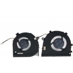 Set coolere Laptop Gaming, Dell, G5 15 5587, P72F, P72F001, 0GWMFV, GWMFV, 0TJHF2, TJHF2, DFS551205ML0T-FKB7, DC28000KVF0, DFS481105F20T-FKB6, DC28000KUF0, 5V, 0.50A