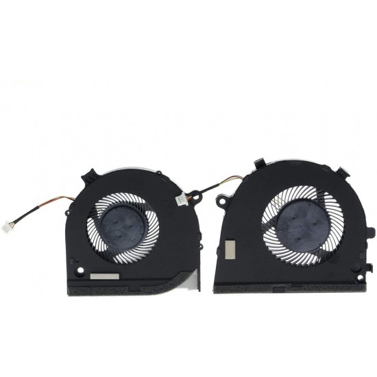 Set coolere Laptop Gaming, Dell, G3 17 3779, P35E, P35E003, 0GWMFV, GWMFV, 0TJHF2, TJHF2, DFS551205ML0T-FKB7, DC28000KVF0, DFS481105F20T-FKB6, DC28000KUF0, 5V, 0.50A