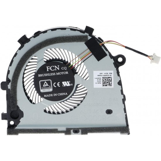 Set coolere Laptop Gaming, Dell, G3 17 3779, P35E, P35E003, 0GWMFV, GWMFV, 0TJHF2, TJHF2, DFS551205ML0T-FKB7, DC28000KVF0, DFS481105F20T-FKB6, DC28000KUF0, 5V, 0.50A