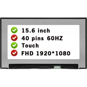 Display Laptop, Dell, Inspiron 15 5584, P85F, P85F001, NM22V, 0NM22V, LP156WFD(SP)(H1), LP156WFD-SPH1, 15.6 inch, FHD, 1920x1080, IPS, Slim, On Cell touch, 60Hz, 40 pini, SH