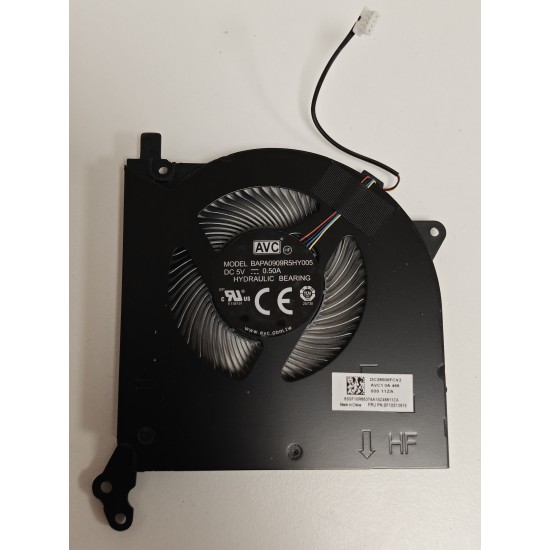 Set coolere Laptop Gaming, Lenovo, Legion 5-15IMH6 Type 82NL, 5F10S13914, 5F10S13916, BAPA0909R5HY004, BAPA0909R5HY005, DC28000FAV0, DC28000FCV2, 5V, 0.50A