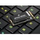 Solid State Drive (SSD) Corsair, MP600 Micro 1TB, PCIe Gen 4.0 x 4, NVMe M.2 2242, CSSD-F100GBMP600MCR, 5100 MB/s, 4300 MB/s, Laptop/Desktop