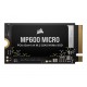 Solid State Drive (SSD) Corsair, MP600 Micro 1TB, PCIe Gen 4.0 x 4, NVMe M.2 2242, CSSD-F100GBMP600MCR, 5100 MB/s, 4300 MB/s, Laptop/Desktop
