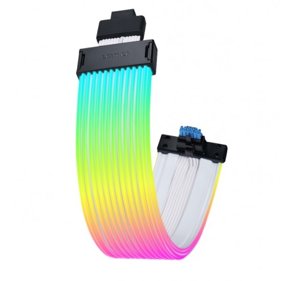Lian Li Strimer Wireless extensie cablu RGB pentru placa video GPU cu 16-12 pini (12+4 pini), 34cm, accesorii incluse
