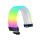Lian Li Strimer Wireless extensie cablu RGB pentru placa video GPU cu 16-12 pini (12+4 pini), 34cm, accesorii incluse
