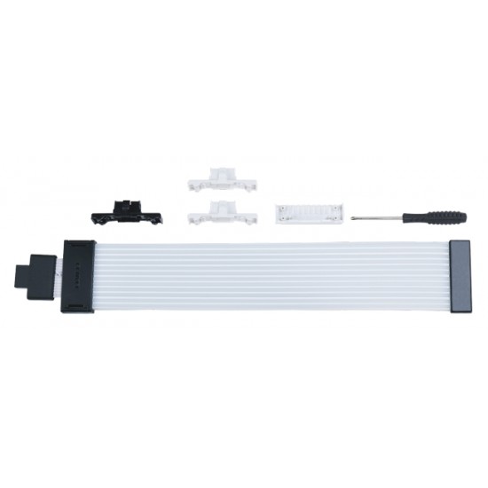 Lian Li Strimer Wireless extensie cablu RGB pentru placa video GPU cu 16-12 pini (12+4 pini), 34cm, accesorii incluse