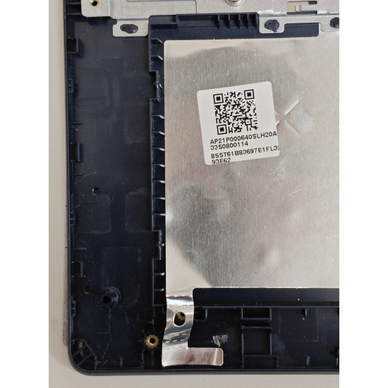 Carcasa cu tastatura palmrest Laptop, Lenovo, IdeaPad 3-15ADA6 Type 82KR, 5CB1B60432, AP21P000640, iluminata, Abyss Blue, layout US