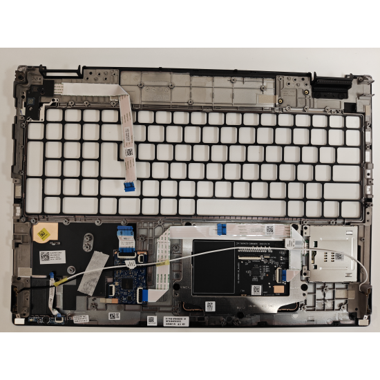 Carcasa superioara palmrest Laptop, Dell, Precision 7670, P114F, P114F001, D5T9M, 0D5T9M, YPCM3, 0YPCM3, AP404000203, neagra