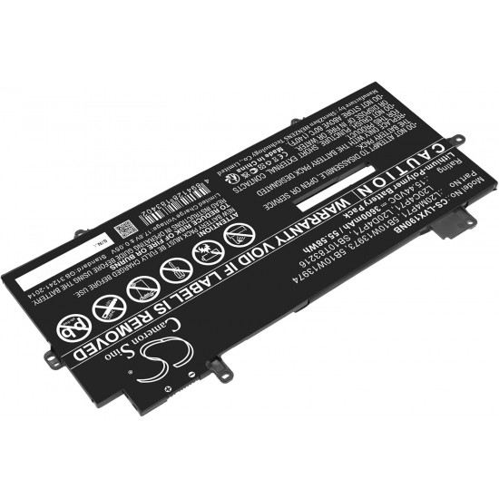 Baterie compatibila Laptop, Lenovo, ThinkPad X1 Carbon 9th Gen Type 20XW, 20XX, CS-LVX190NB, 15.44V, 3600mAh, 55.58Wh