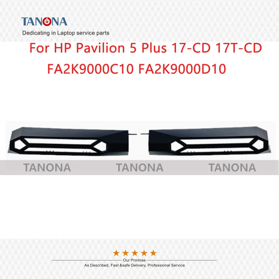 Ornamente coolere si balamale Laptop Gaming, HP, Pavilion 17-CD, 17T-CD, TPN-C142, FA2K9000C00, FA2K9000D00, FA2K9000C10, FA2K9000D10, negre