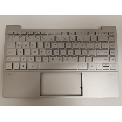Carcasa superioara cu tastatura palmrest Laptop, HP, Envy 13-BA, 13T-BA, TPN-C145, L96800-031, L96800-B31, L98414-B31, AM2V5000A00, iluminata, layout US