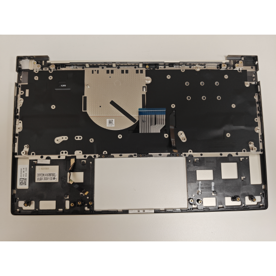 Carcasa superioara cu tastatura palmrest Laptop, HP, Envy 13-BA, 13T-BA, TPN-C145, L96800-031, L96800-B31, L98414-B31, AM2V5000A00, iluminata, layout US