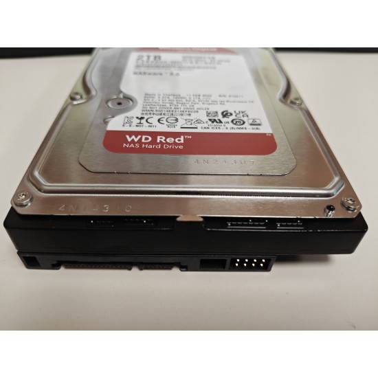Hard Disk Western Digital WD Red 2TB 5400rpm 256MB SATA3, WD20EFAX, 3.5 inch, HDD pentru Desktop/PC/NAS, bulk