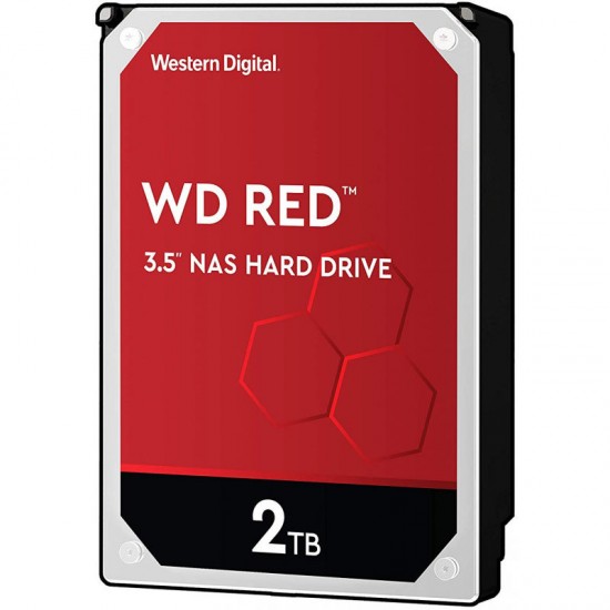 Hard Disk Western Digital WD Red 2TB 5400rpm 256MB SATA3, WD20EFAX, 3.5 inch, HDD pentru Desktop/PC/NAS, bulk