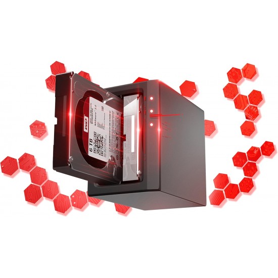 Hard Disk Western Digital WD Red 1TB 5400rpm 256MB SATA3, WDBMMA0010HNC-ERSN, 3.5 inch, HDD pentru Desktop/PC/NAS