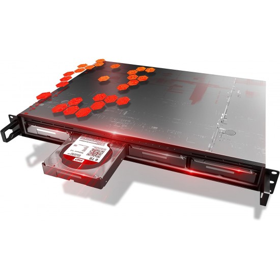 Hard Disk Western Digital WD Red 1TB 5400rpm 256MB SATA3, WDBMMA0010HNC-ERSN, 3.5 inch, HDD pentru Desktop/PC/NAS