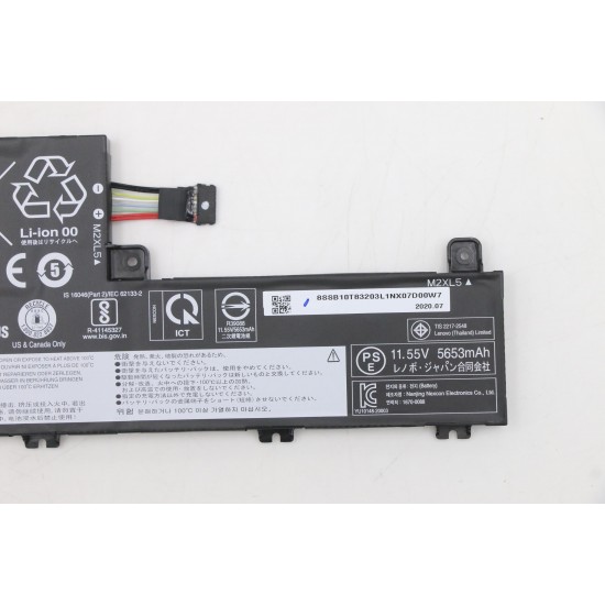 Baterie Laptop, ThinkPad T15p Gen 3 Type 21DA, 21DB, 5B10W13960, 3ICP4/41/110-2, L19L6P72, 11.55V, 5683mAh, 68Wh
