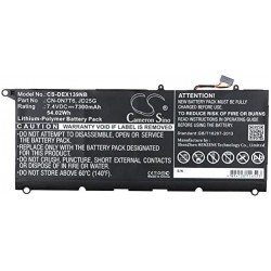 Baterie compatibila Laptop, Dell, XPS 13 JD25G, 0JD25G, 5K9CP, 05K9CP, JHXPY, 0JHXPY, 0N7T6, 00N7T6, 0DRRP, 00DRRP, RWT1R, 0RWT1R, DIN02, 0DIN02, 90V7W, 090V7W, CS-DEX139NB, 7.4V, 7300mAh, 54.02Wh
