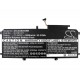 Baterie compatibila Laptop, Asus, ZenBook UX305C, UX305CA, 0B200-01180000, CS-AUX305NB, C31N1411, 11.4V, 3800mAh, 43.32Wh