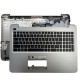 Carcasa superioara cu tastatura palmrest Laptop, Asus, F556U, F556UA, F556UB, F556UF, F556UJ, F556UQ, F556UR, 90NB0BG2-R31US0, 13N0-UAA0211, 13NB0BG2AP0111, X556UV-1B, argintie, layout US