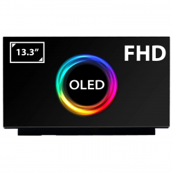 Display OLED Laptop, Asus, ZenBook 13 UM325, UM325U, UM325UA, UM325UAZ, UM325SA, ATNA33XC11-0, 18200-13300500, 13.3 inch, 30 pini, non touch