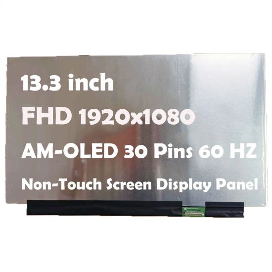 Display OLED Laptop, Asus, ZenBook 13 UM325, UM325U, UM325UA, UM325UAZ, UM325SA, ATNA33XC11-0, 18200-13300500, 13.3 inch, 30 pini, non touch