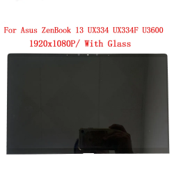 Ansamblu Display cu sticla de protectie Laptop, Asus, ZenBook 13 UX334F, UX334FA, UX334FAC, UX334FL, UX334FLC, B133HAN05.C, 13.3 inch, FHD, 1920x1080, non touch, 30 pini