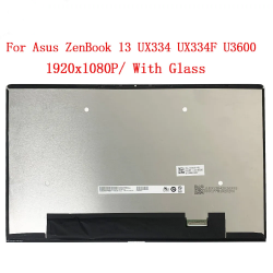 Ansamblu Display cu sticla de protectie Laptop, Asus, ZenBook 13 UX334F, UX334FA, UX334FAC, UX334FL, UX334FLC, B133HAN05.C, 13.3 inch, FHD, 1920x1080, non touch, 30 pini