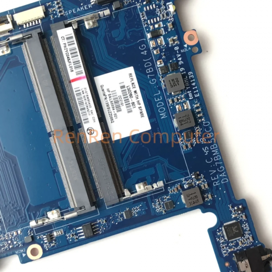 Placa de baza Laptop, HP, Pavilion 15-CS, 15T-CS, TPN-Q208, G7BD (2G), DAG7BDM8F0, Intel I7-8565U, SRFFW, Nvidia GeForce MX150, N17S-G1-A1, 4GB DDR5, SH