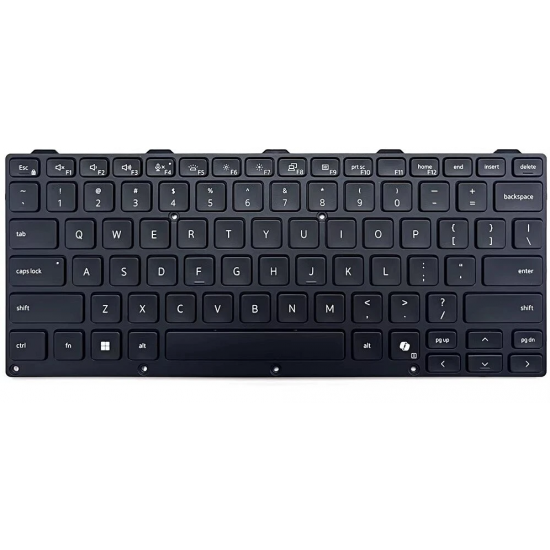 Tastatura Laptop, Dell, Latitude 14 Rugged 5430, P148G, P148G001, 79J43, 079J43, iluminata, neagra, layout US