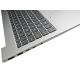 Carcasa superioara cu tastatura palmrest Laptop, HP, ProBook 4 G1a 16, iluminata, argintie, layout US