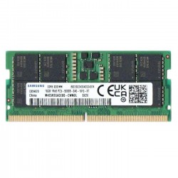 Memorie ram Laptop Samsung 16GB, DDR5, 1Rx8, 5600Mhz, PC5-5600B, M425R2GA3EB0-CWM0L, PC5-44800, CL46, 1.1V, Non-ECC, sodimm, 262 pini