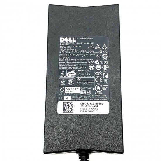Incarcator Desktop PC All In One (AIO), Dell, Inspiron One 2205, W03B, W03B001, LA130PM121, 19.5V, 6.7A, 130W, mufa 7.4x5.0mm